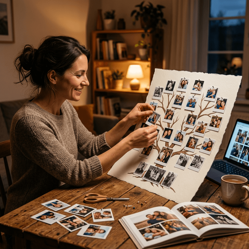 Как собрать родословную за вечер: современное семейное древо из ваших фотографий
